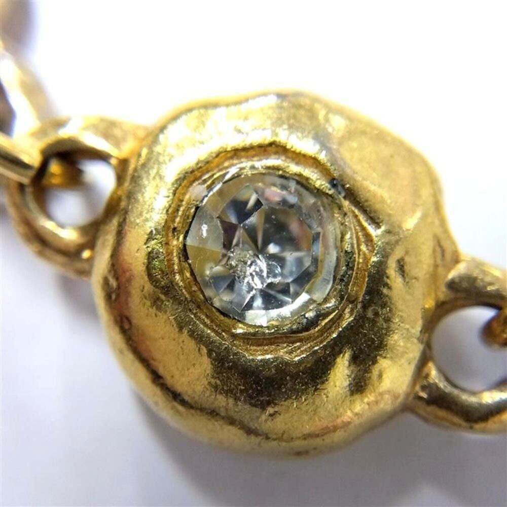 CHANEL Vintage Gold Logo Necklace - Picture 7 of 8